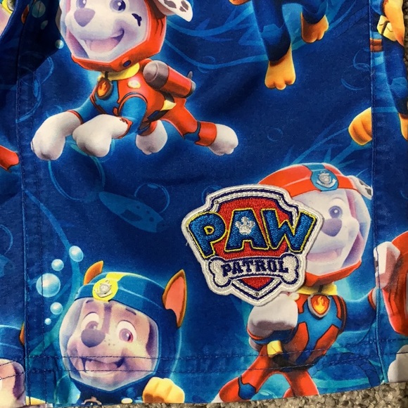 Boys Paw Patrol Swim Trunks - Picture 2 of 4